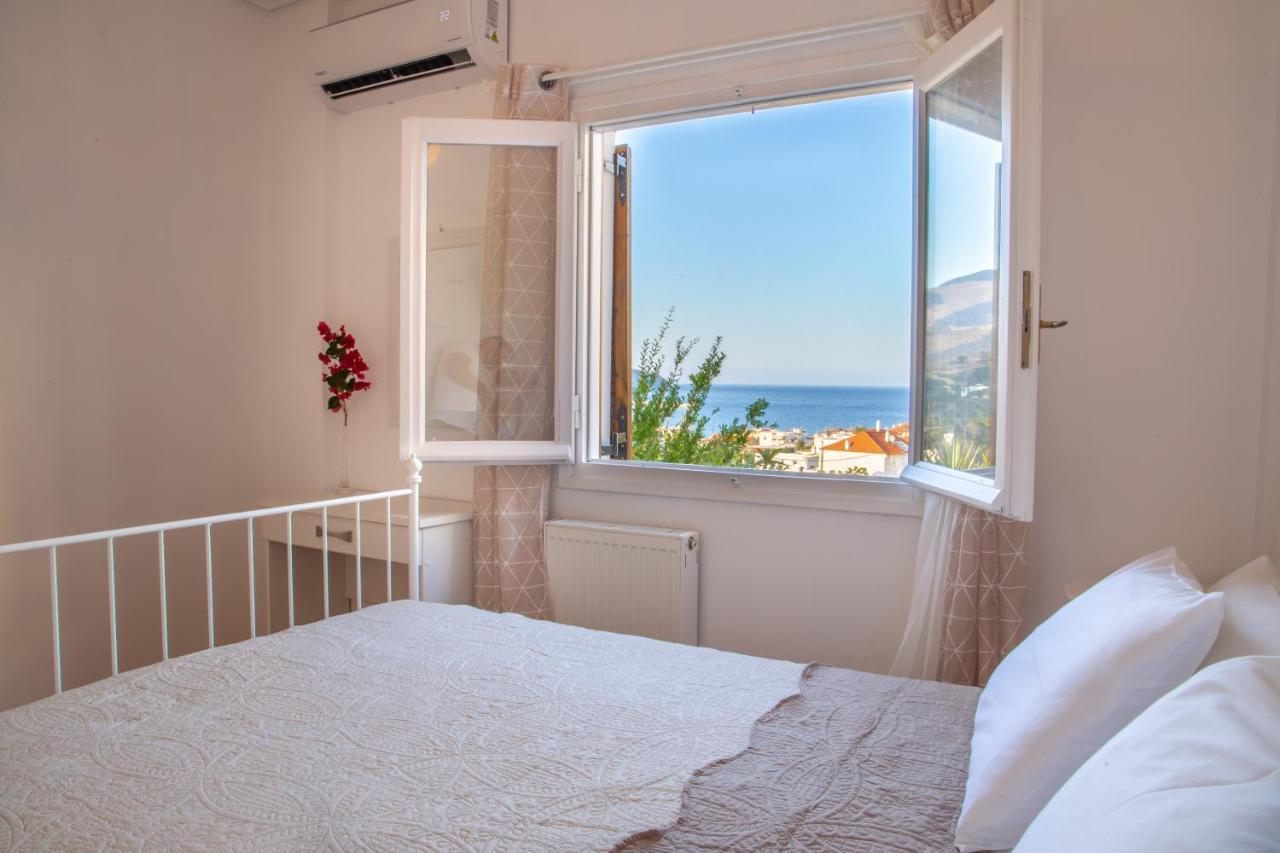 Ferienwohnung Eleni'S Seaview House Ándros Exterior foto